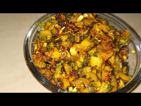 Bitter Gourd Fry Recipe || Kakarakaya Curry Varieties || Bitter Gourd Fry | Telangana Ruchulu