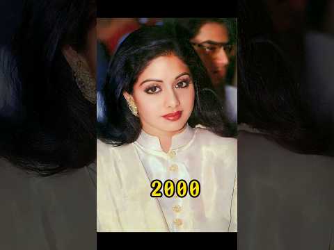 Actress Sridevi evolution 1982 - 2017 | indian most talented actress ❤| sridevi kapoor | 80s 90s |