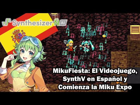 DÍA NOTICIOSO: MIKUFIESTA, EL VIDEOJUEGO - SYNTH V EN Ñ Y COMIENZA MIKU EXPO 2024 #VTuberVenezolano