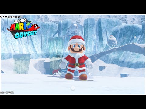 Super Mario Odyssey Santa Mario Gameplay Android EggNS Switch Xiaomi 11T Pro 12RAM Snapdragon888