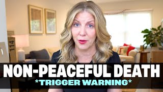 Non-Peaceful Death in Hospice Care *Trigger Warning* Actively Dying Footage