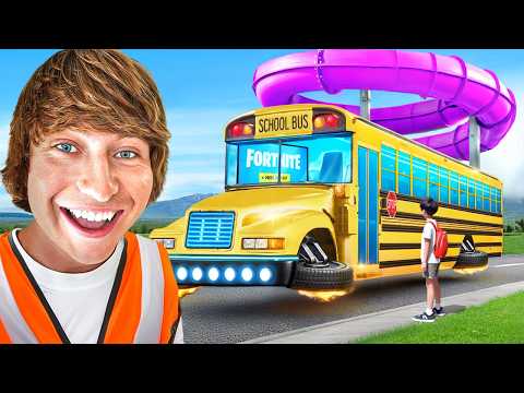 I Built a $50,000 Dream School Bus!