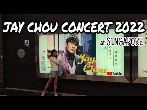 VLOG Singapore 2022 - JAY CHOU CONCERT CARNIVAL WORLD TOUR 2022 AT SINGAPORE NATIONAL STADIUM