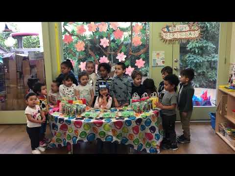 Happy birthday!! For preschool