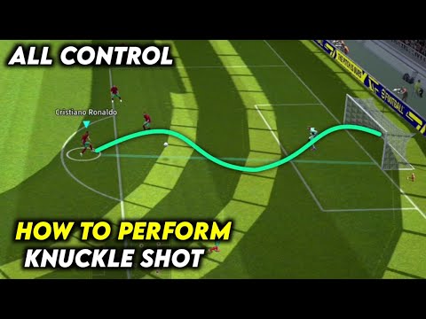 How To Perform Knuckle Shots Tutorial | eFootball 2023 Mobile  (Classic, Touch & Flick Control)