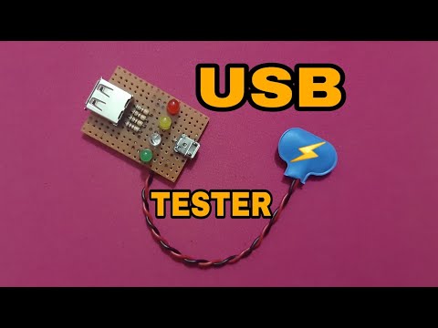 How to make a USB cable tester|| Simple|| By Technical Tushar.