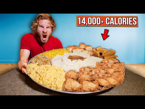 The World's BIGGEST Thanksgiving Platter DESTROYED!