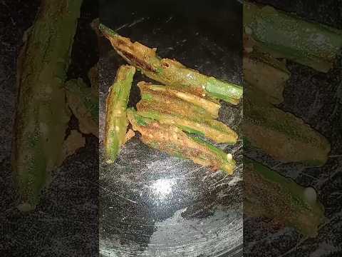 #okra pan fri #okra recipe #ytshorts🙏🙏thankyou