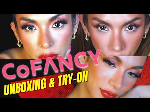 CoFancy Contacts Unboxing & Try-On