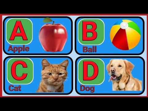 ABC phonics song | a for apple | Nursery Rhymes | Colour song