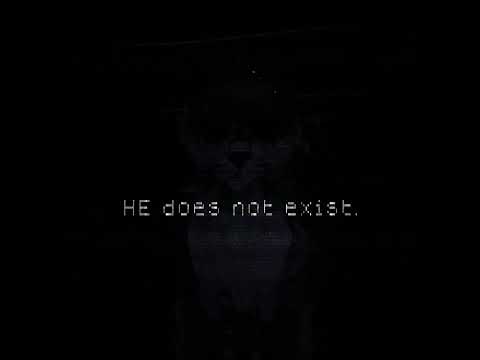 (creepy) he does not exist. [WCUE EDIT] #wcue #halloween #fnaf #glitch #analoghorror