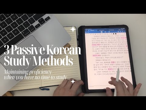 Korean Mastery for Busy People: Passive Learning Hacks