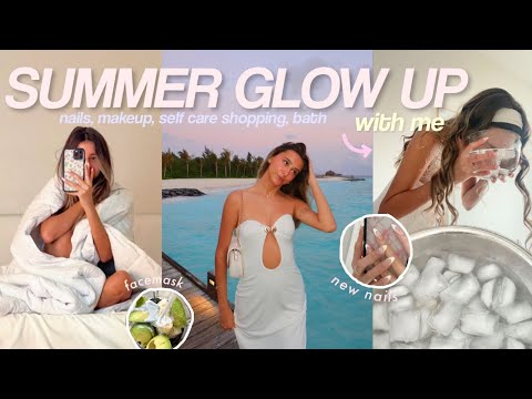 forcing a GLOW UP for summer 2024 | self care shopping, beauty secrets, healthy habits