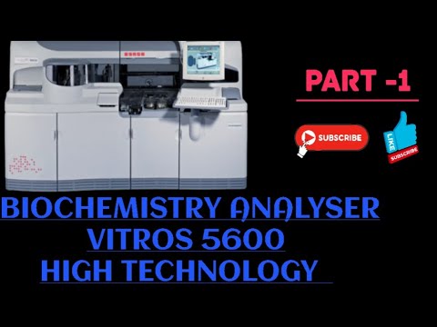 Biochemistry Analyser VITROS 5600 high technology  machine.