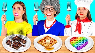 Me vs Grandma Cooking Challenge | Awesome Kitchen Hacks by FUN FOOD