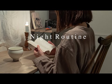 【Night routine】A day in winter to heal my tired self