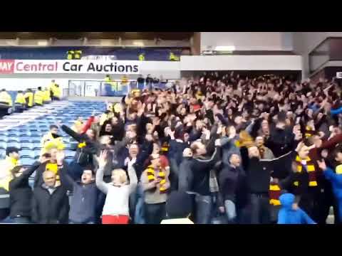 “TWIST AND SHOUT” - Motherwell Fans At The Ibrox