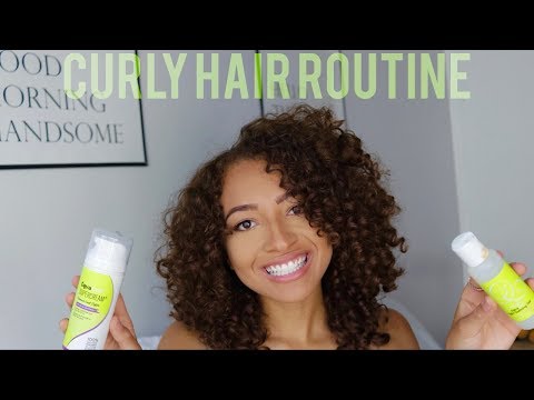 CURLY HAIR ROUTINE // DEVACURL SUPERCREAM // 3B