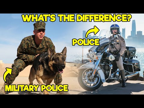 MILITARY POLICE VS. POLICE - WHAT SEPARATES THEM?