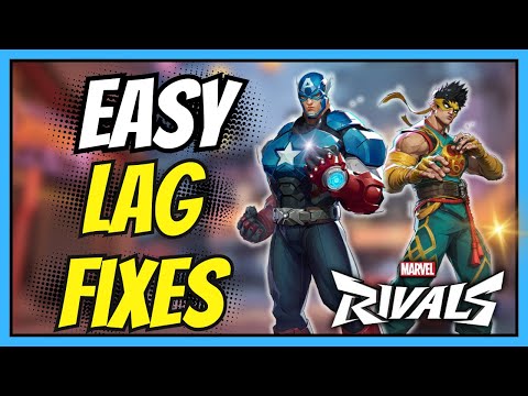 How to Fix Lag and FPS Stuttering Easily | Marvel Rivals Tutorial