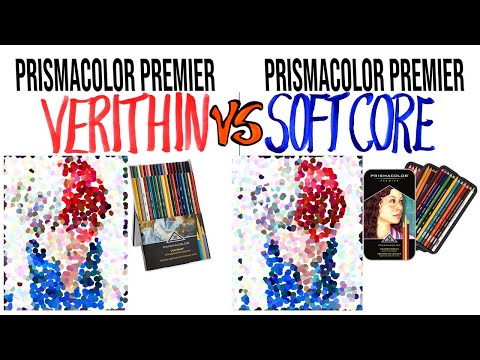 QUAL PRISMACOLOR É MELHOR? Verithin X Soft Core