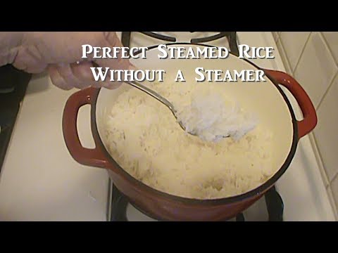 Perfect Steamed Rice Without a Steamer