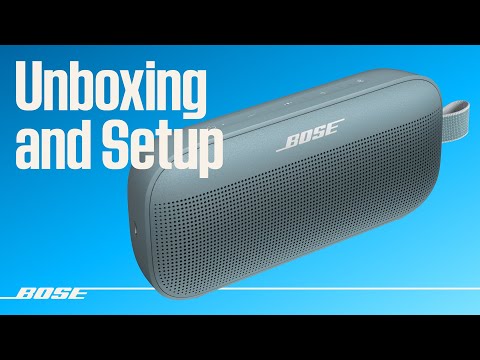 Bose SoundLink Flex Bluetooth® Speaker – Unboxing and Setup