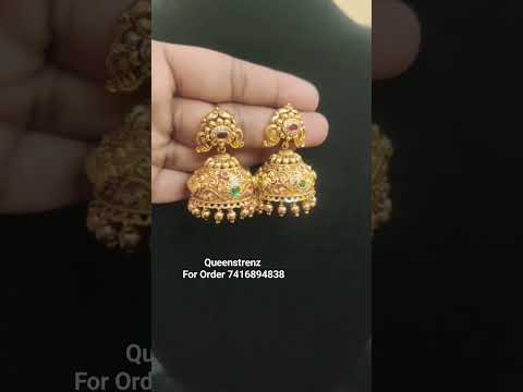 #offers #watsapp7416894838 #nakshijhumkas #onegramgoldjewellery #jhumkaearrings #jhumkadesigns