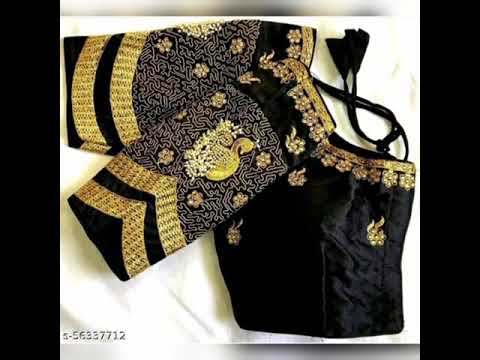 wedding blouse style //blouse designs