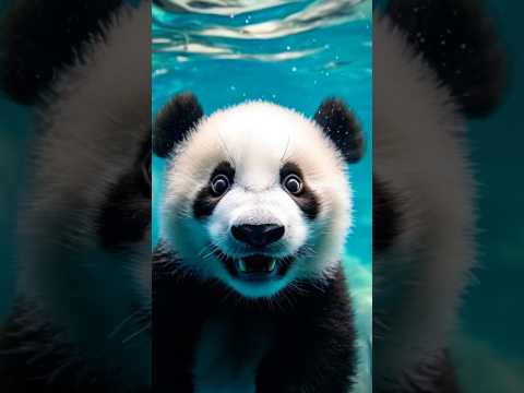 If sharks looked like pandas😍😍😍 #babypanda #aiart