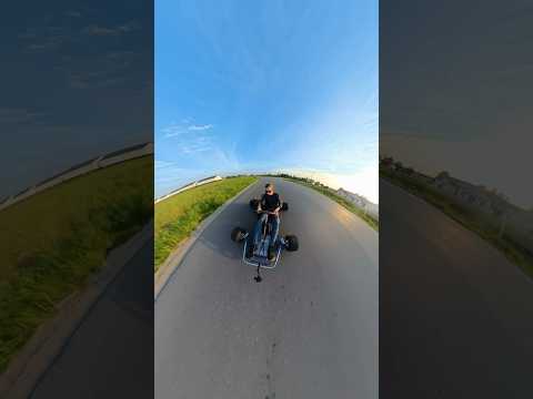 60MPH GO KART!!! @insta360 #drift #automobile #drifttrike #auto #diy #driftcar #gokart #insta360