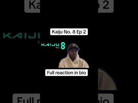 Kaiju No. 8 #anime #kaijuno8anime #kaijuno8reaction