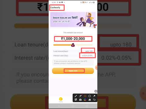 Cashearly Personal Loan App//Online Instant Loan Apply//No Document required//Aadhar & Pan Card