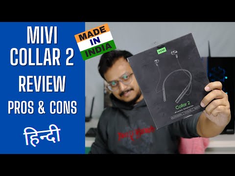 Mivi Collar 2 Unboxing and Review [ हिन्दी ] - Made in India - Budget Neckband - TechToTech