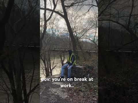 best break spot at work. #funny #relatable #nature #outdoors #workmemes #breakroom