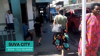 Walking Tour of Suva City, Fiji Islands.