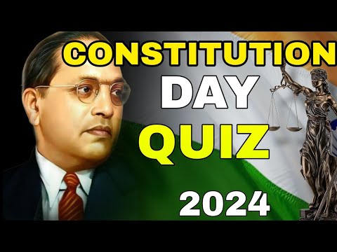 constitution day quiz english | Indian constitution day quiz 2024