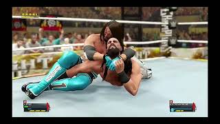 WWE 2K23 - Seth Rollins v AJ Styles- Championship match - WWE NOC 2023