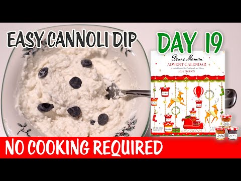 Day 19 Bonne Maman Advent Calendar 2022 | Easy Cannoli Dip