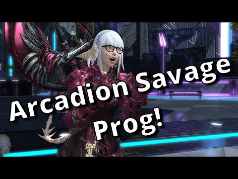 M4S Arcadion Savage prog Stream! FFXIV Dawntrail