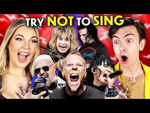 Try Not To Sing - Iconic Heavy Metal Songs! (Metallica, Disturbed, Motorhead)