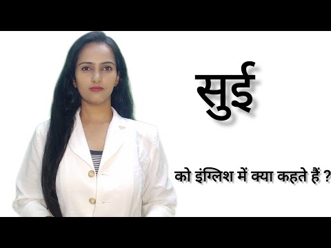 सुई को इंग्लिश में क्या कहते हैं ll Sui ko English me kya kahte hai ll Pooja karn