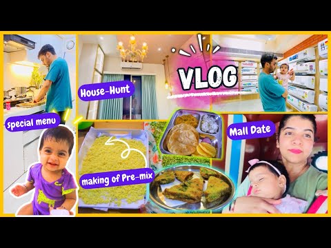 Vlog : House Hunt ! 😳 Urgently jana pada ! 😎 Healthy Snack for New Mom !