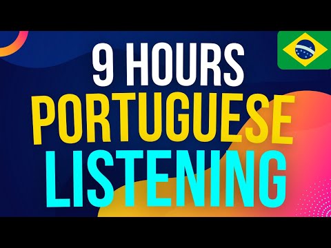 9 Hours of Portuguese Listening Practice | Brazilian Portuguese Daily Conversation for Beginners