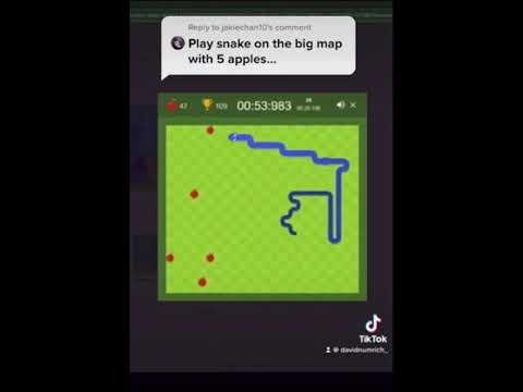 How to beat big map in Google snake