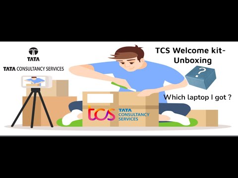 TCS welcome kit | TCS laptop WFH | unboxing welcome kit | TCS Asset | TCS freshers joining