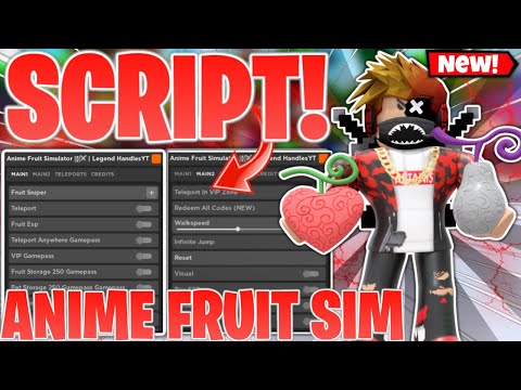 Roblox Anime Fruit Simulator Script | Get All Fruits + Auto Farm *PASTEBIN 2023*