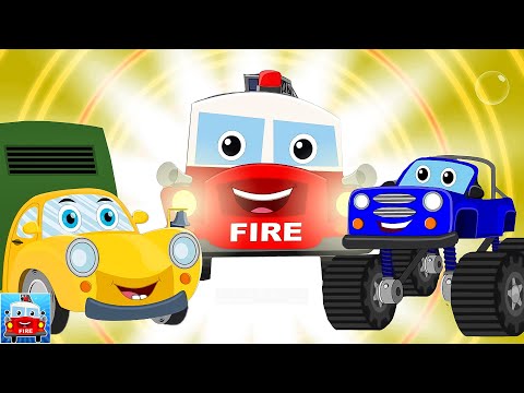 We are the trucks & More Vehicles Songs & Rhymes for Kids