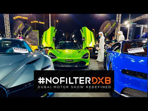 NO FILTER DXB  - Redefined Motor Show 2021 #nofilterdxb #cars #supercars #dubaimotorshow2021