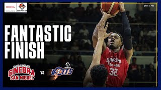 Brgy. Ginebra's INSANE FINISH against Meralco 🤯 | PBA SEASON 49 GOVERNORS' CUP | SEPT. 28, 2024